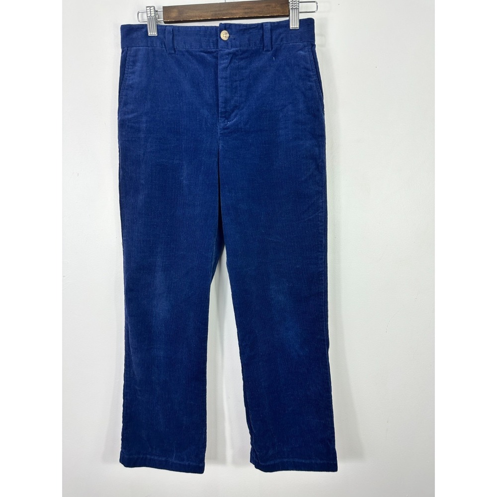 Vineyard Vines Corduroy Pants Boys‎ Size 14 Classic Fit 5 Pocket Blue 28x26